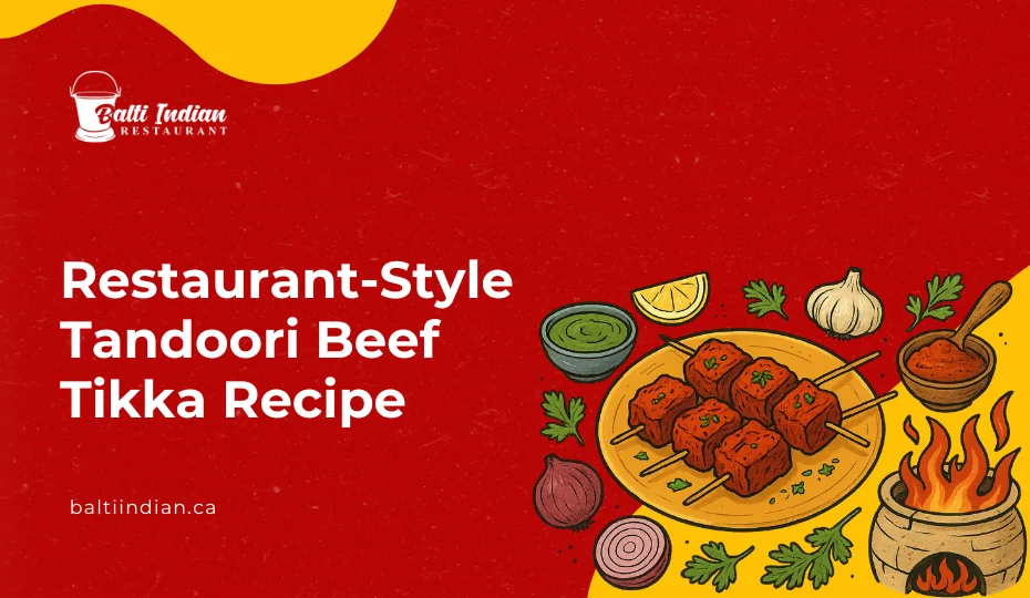 Restaurant-Style Tandoori Beef Tikka Recipe